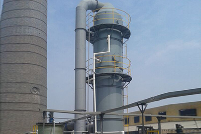 Shanxi brick factory uses desulfurization tower for high dust removal efficiency